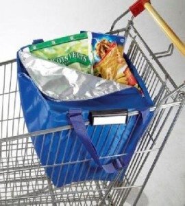 スーパーの買い物袋