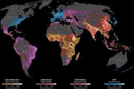 面白いほど世界がよくわかる！統計データを基にした世界地図30選