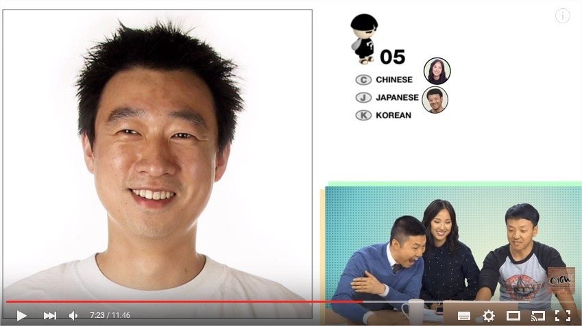 動画「日本人と韓国人、中国人は見分けられるのか？」が面白い